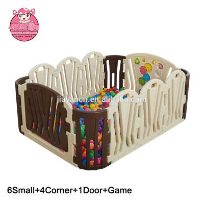 Modern baby indoor game plastic baby playpen