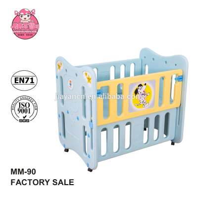 Multifunction for new born plastic baby crib bed