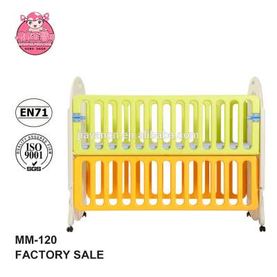 Eco-friendly plastic 3 in 1 useful baby portable crib