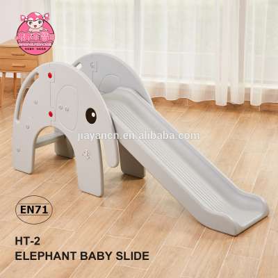 Elephant appearance outdoor and indoor plastic slide kids